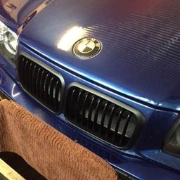 Sort grill til BMW E36