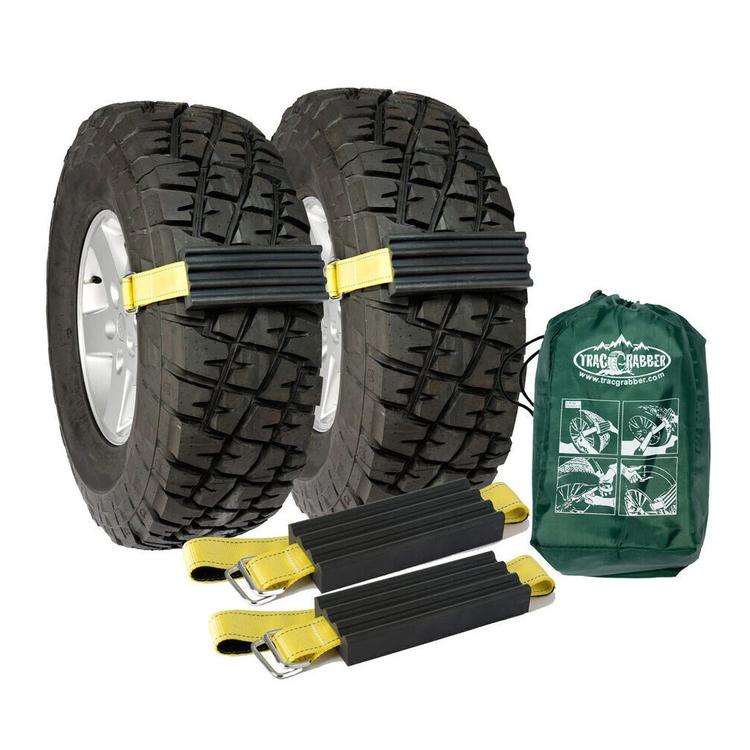 TracGrabber tire traction straps for pickup and SUV