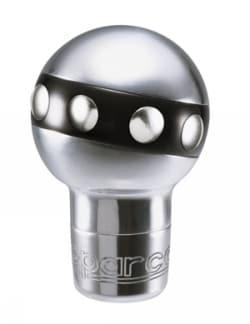 GEAR KNOB RIDER CHROME WITH RUBBER INSERT